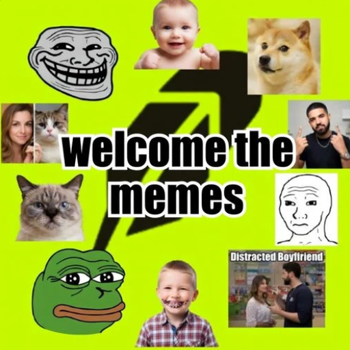 Welcome the Memes community banner